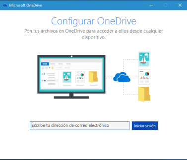 OneDrive-Iniciar configuración